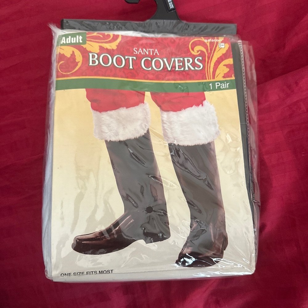 Santa's Boot Covers - "Step into the Season"